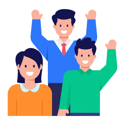 Illustration of a collaborative ministry team